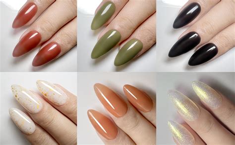 Ytd Likomey Nude Gel Nail Polish Kit Translucent Neutral Colors With Base And Top Coat Set