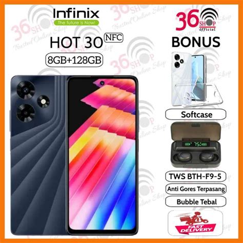 Jual Infinix Hot 30 Nfc Spesifikasi Original Murah Diskon Harga April 2024 Blibli