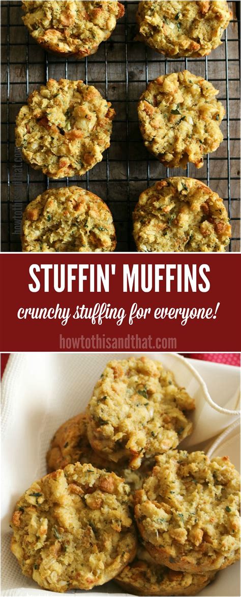 Stuffing Muffins Perfect For Crunchy Stuffing Lovers Artofit