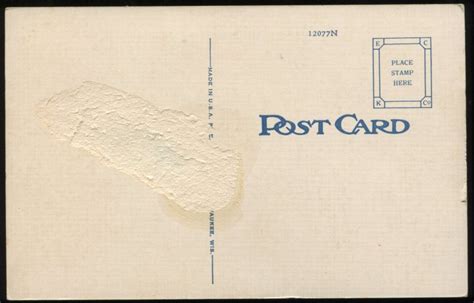 Bledsoes Beach Lake James Angola Indiana Ec Kropp Linen Card