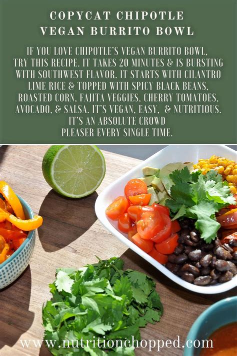 Copycat Chipotle Vegan Burrito Bowl Recipe 2022