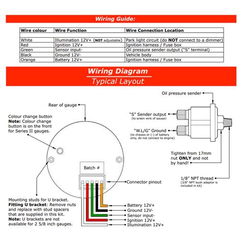 Oil Pressure Sensor Wiring Diagram For Your Needs