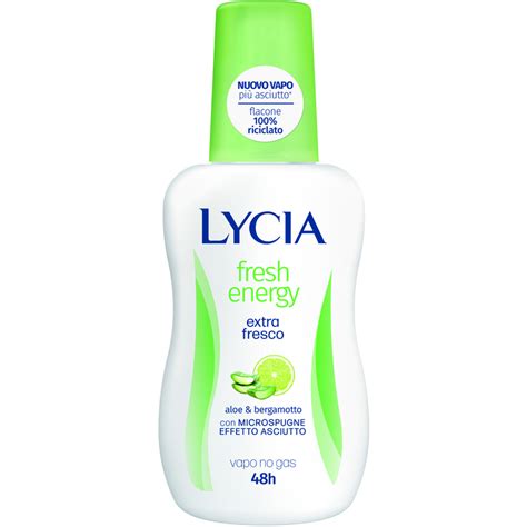 Купити 【ДЕЗОДОРАНТ СПРЕЙ БЕЗ ГАЗУ LYCIA DEO FRESH VAPO 75 МЛ.】з Італії ...