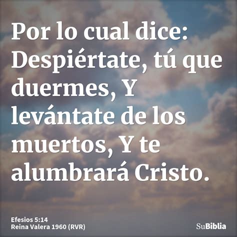 Efesios 5 14 Biblia