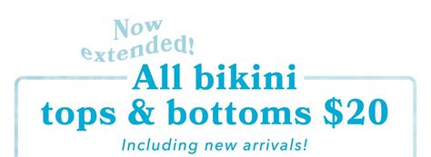 Aerie New Swim Is In And On Sale Now Extended All Bikini Tops