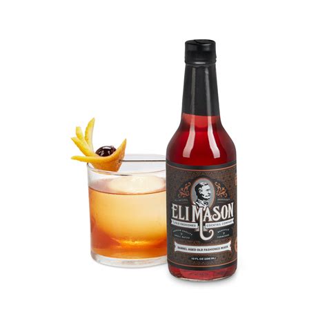 Barrel Aged Old Fashioned (10oz Bottle) – Eli Mason