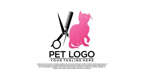 Pet Salon Logo Vector Art Icons And Graphics For Free Download