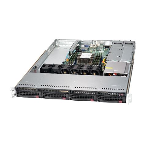 Купить Серверная платформа Supermicro SuperServer 5019C-WR 4x3.5" Rack ...