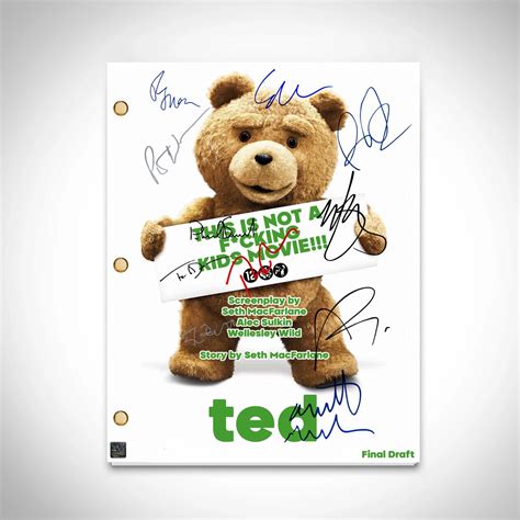 Ted Script Limited Signature Edition Rare T