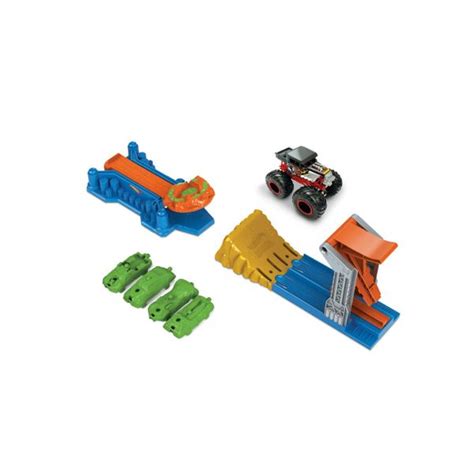 Set De Joaca Hot Wheels Monster Truck Launch Bash