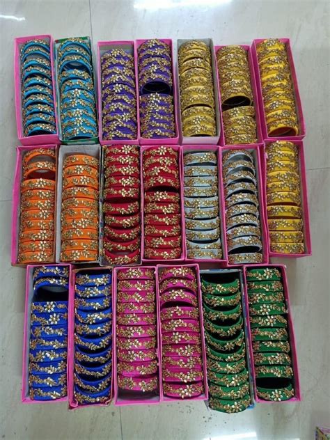 Silk Thread Bangles - Etsy