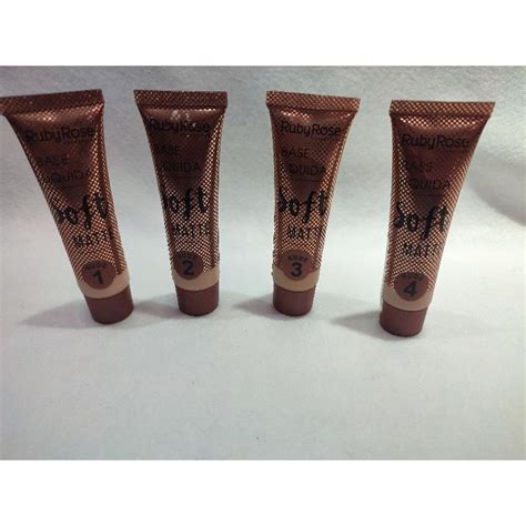 Base Ruby Rose Soft Nude Shopee Brasil