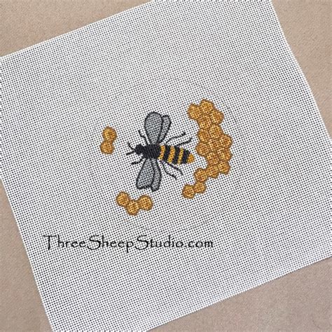 Hand Painted Needlepoint Canvas Etsy