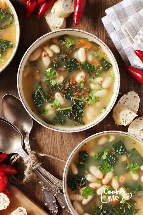 Tuscan White Bean Soup Recipe Cookme