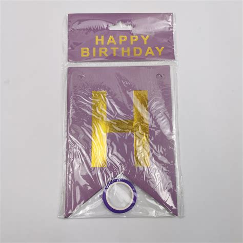 Happy Birthday Flag Banner 1 Set Party Banner Party Decoration Flag