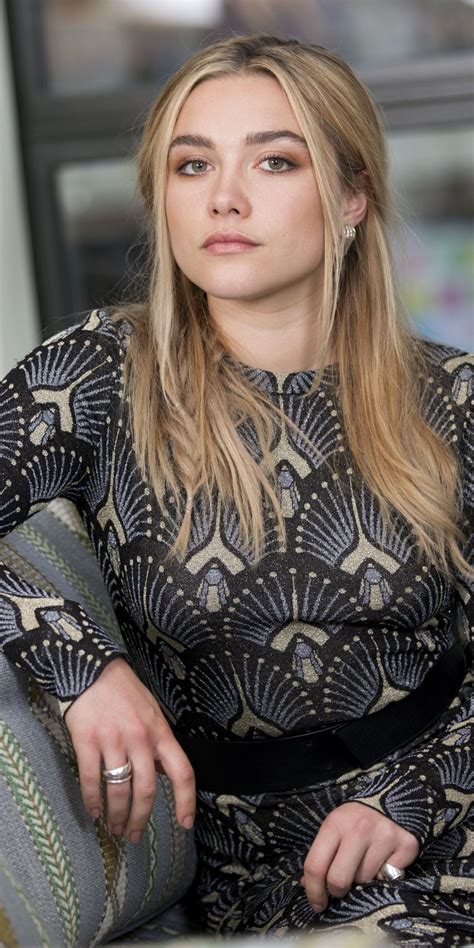 Celebrity Florence Pugh Blonde 1080x2160 Phone HD Wallpaper