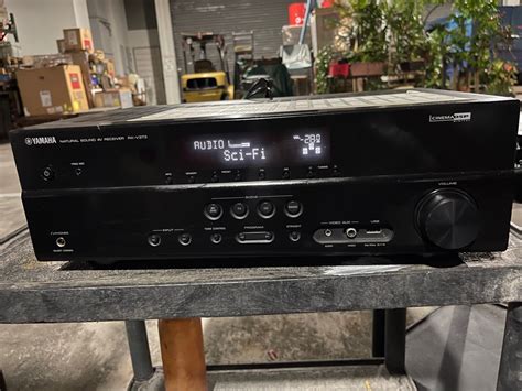 Yamaha RX V373 Natural Sound AV Receiver Audio Soundbars Speakers