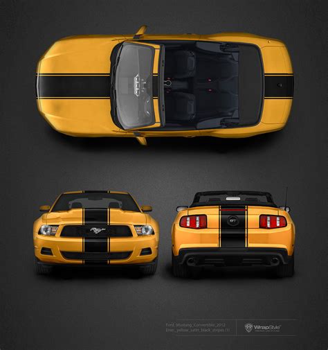 Ford Mustang Decals And Stripes