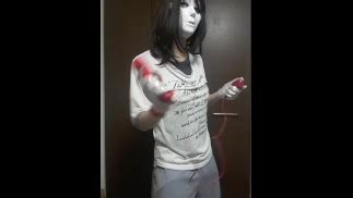 女装 男の娘 ミニワンピ 着替え オナニー 短小包茎 モザイク Japanese Masturbation Transgender Amateur Hentai Asian Reality