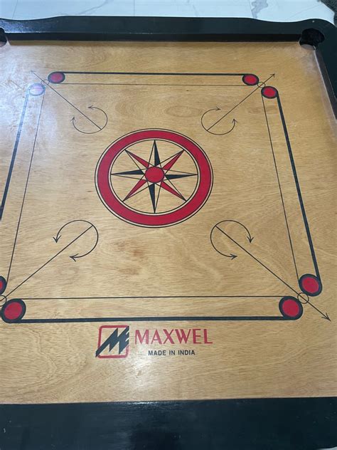 Carrom Board Maxwel Hobbies And Toys Toys And Games On Carousell