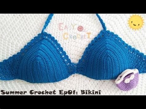 Easy Crochet For Summer Ep BIKINI Basic All Uncinetto Modello Mondo All Uncinetto Estivo