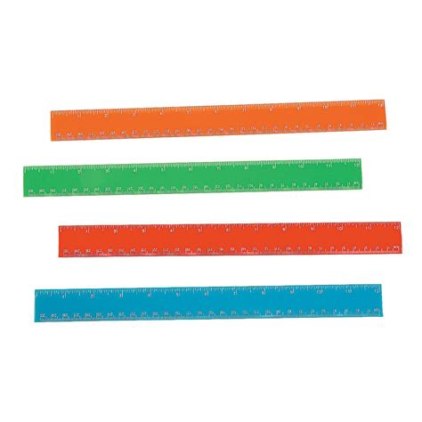 Primary Color Rulers | Education shop, Piecings, Stationery supplies