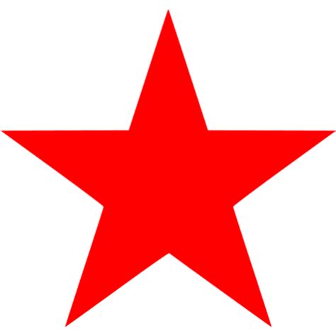 Красная звезда PNG