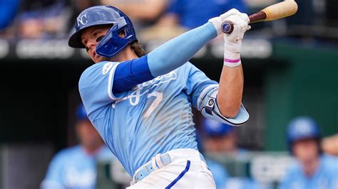 bobby witt jr continues  show signs  life nbc sports