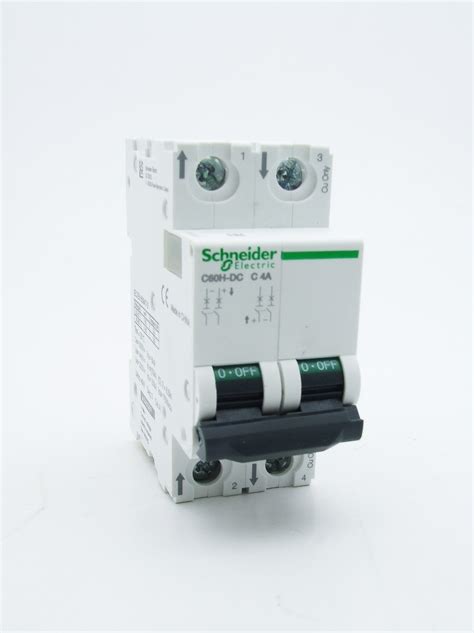 A9N61524 - Acti9 C60H-DC – disjoncteur modulaire – 2P – 4A – C curve ...