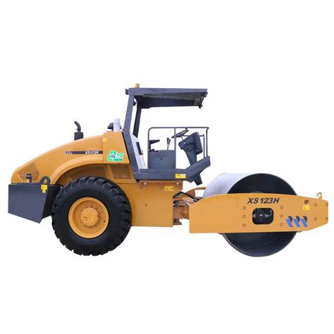 xsh road roller manufacture  ton single drum vibratory roller