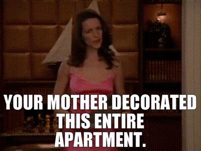 Yarn Your Mother Decorated This Entire Apartment Sex And The City S E Romance
