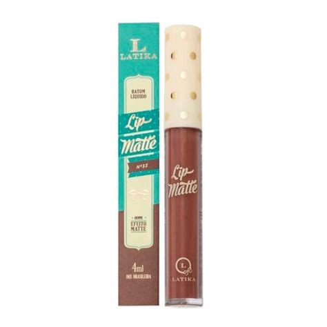 Batom Liquido Latika Lip Matte N 33 Nude