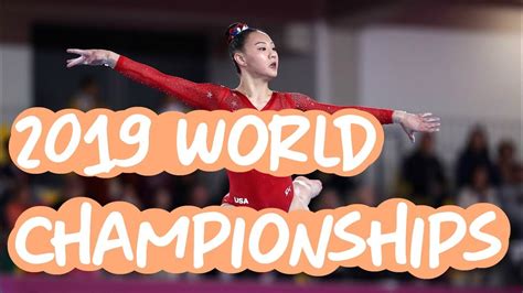 2019 World Gymnastics Championships Preview Youtube