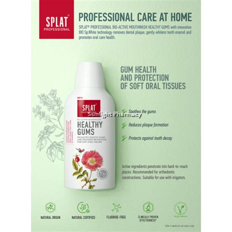 Splat Pro Mouthwash Healthy Gums 275ML