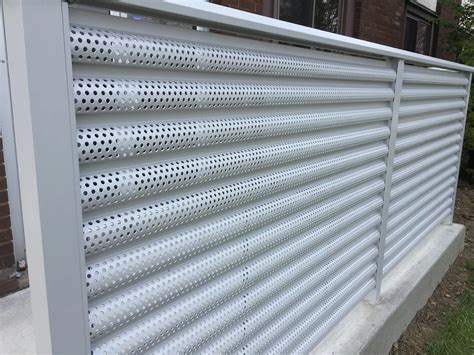 Ametco Polaris Design Perforated Aluminum Louver Landscape Architect