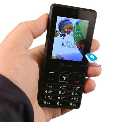 Mobile-review.com Обзор кнопочного телефона Senseit L208