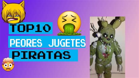 LOS PEORES JUGUETES PIRATA DE FNAF 1 SILVESTRE YouTube