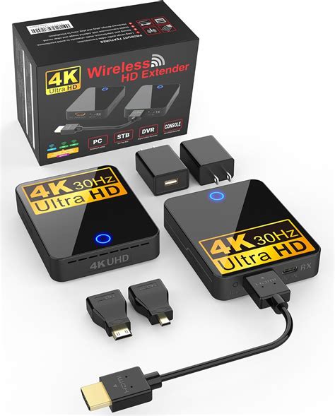 Wireless Hdmi Transmitter And Receiver 4k 30hz Beqool