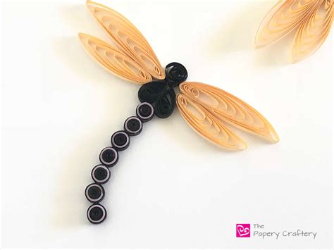 How To Make A Quilling Paper Dragonfly The Papery Craftery