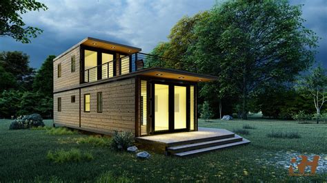 Tiny House 3D Rendering :: Behance