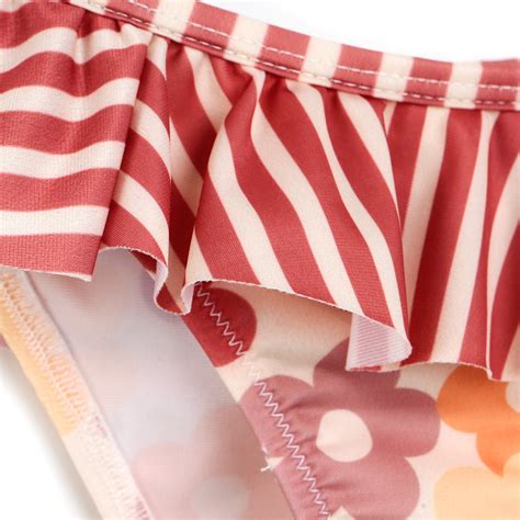 Neopy Retro Çiçek Etekli Bikini Altı Kız Bebek ebebek
