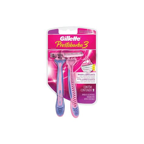 Aparelho De Barbear Gillette Prestobarba Feminina C Casa Vieira