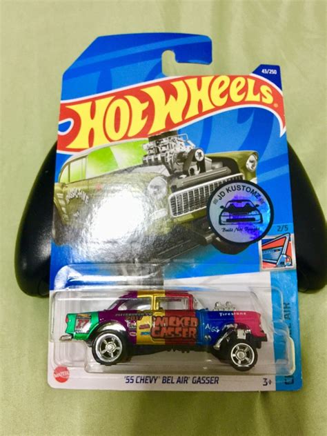 Custom Hot Wheels Chevy Bel Air Gasser Hobbies Toys Toys Games On Carousell