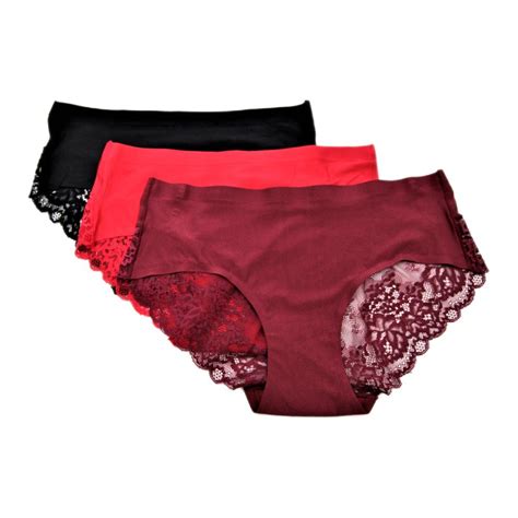 Satin Lace Bikini Panty UHQ