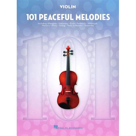 Hal Leonard 101 Peaceful Melodies Violin Thomann United States