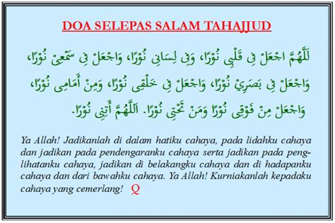 Panduan Lengkap Solat Sunat Tahajjud Dan Doa Tahajjud