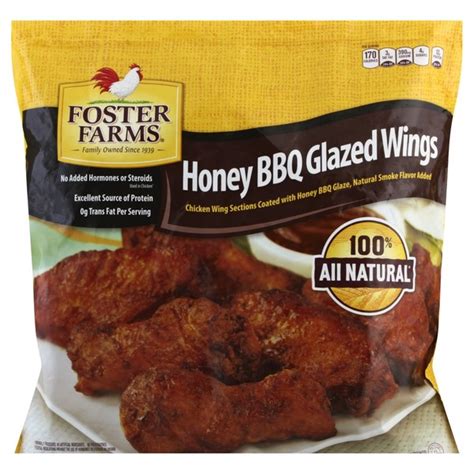 Foster Farms Chicken Wings Honey Bbq Glazed 80 Oz From Safeway Instacart