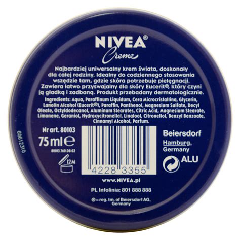 Nivea Creme 75 Ml Health And Beauty Skin Care Nivea Offer