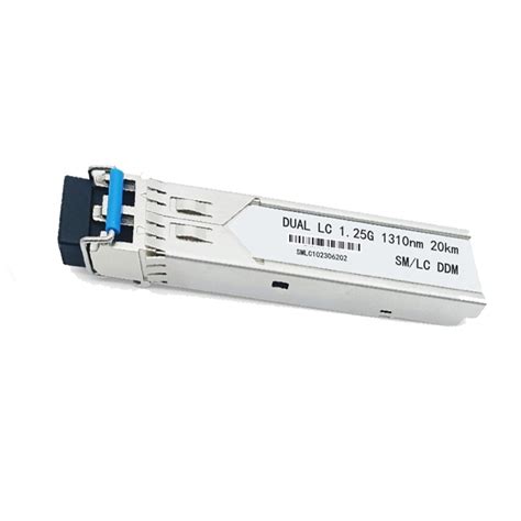 1.25G SFP SM LC single mode DDM 20km 1000Base-LX - LuLeey