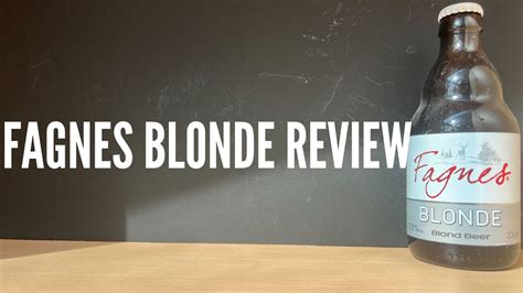 Fagnes Blonde Blond Beer Review By Brasserie Des Fagnes Belgian Craft